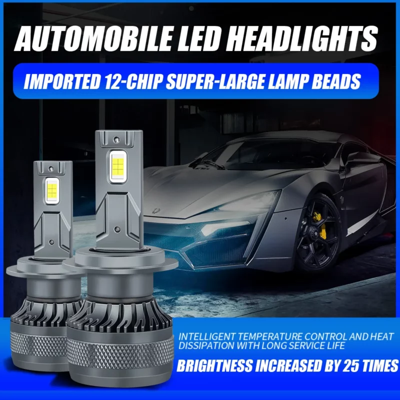 Promotion price H1 LED H4 Bulbs H8 H11 Led headlight 9005 hb3 9006 hb4 car light auto headlamp high beam Driving lights Low beam - Image 6