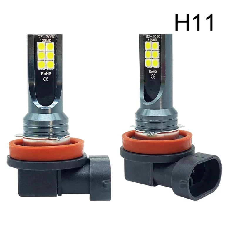 2Pcs H4 H7 LED Headlight H11 H8 H9 H10 H1 H3 Car Fog Light Bulbs 9005 9006 Auto Driving Running Lamps 12000LM 80W 12V - Image 8
