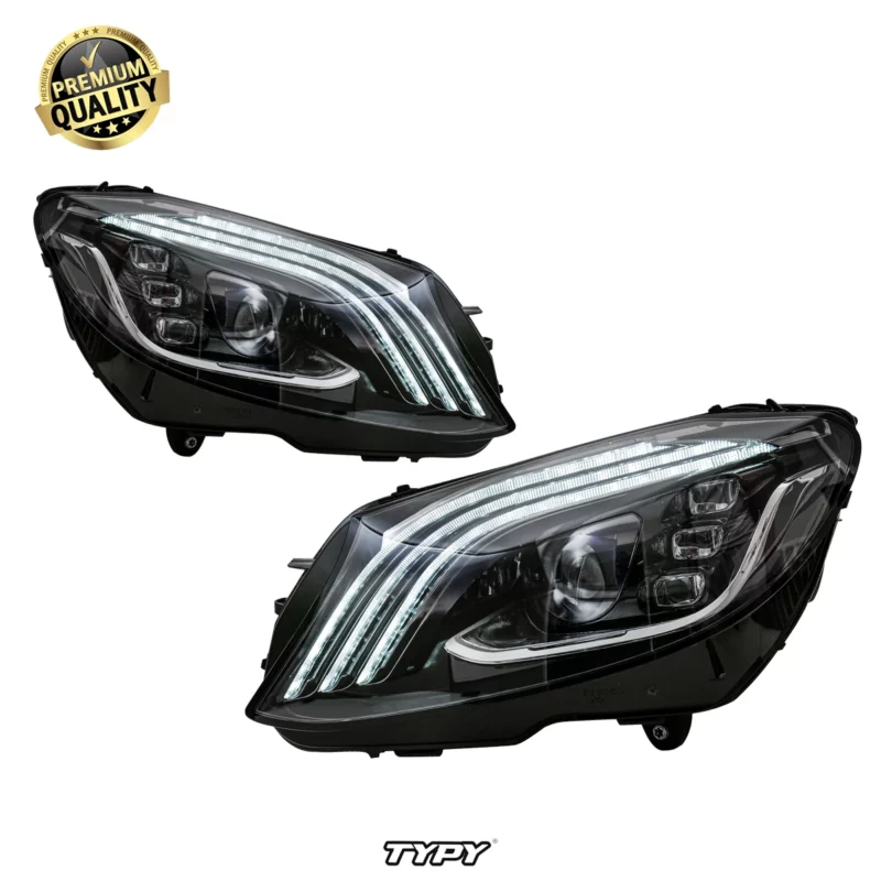 TYPY Car Lights For Benz C-Class W205 Headlight coupe 2015-2021 LED Projetor head Lamp Daytime Running Light Auto Accessories - Image 6