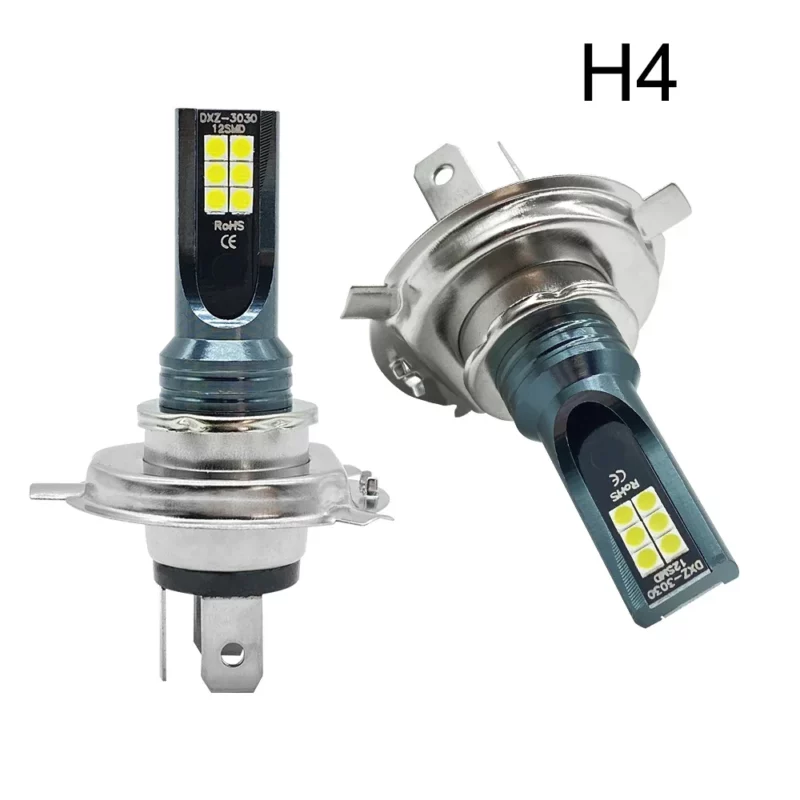 2Pcs H4 H7 LED Headlight H11 H8 H9 H10 H1 H3 Car Fog Light Bulbs 9005 9006 Auto Driving Running Lamps 12000LM 80W 12V - Image 6