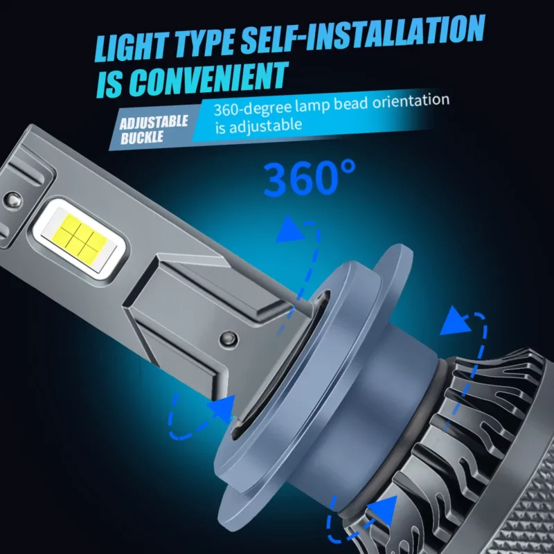 Promotion price H1 LED H4 Bulbs H8 H11 Led headlight 9005 hb3 9006 hb4 car light auto headlamp high beam Driving lights Low beam - Image 5