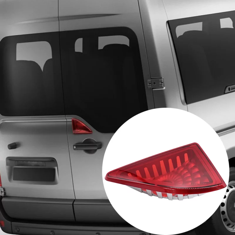 1-3Pcs Car Rear Red Central Brake Light Tail Third Stop Light Lamp For Renault Master Vauxhall Movano 2020-2019 Auto Car Parts - Image 3
