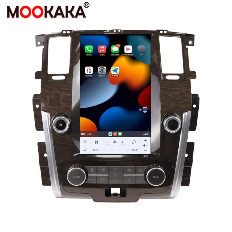 13 inch Tesla Screen For Nissan Patrol Y62 Infiniti Qx56 QX80 2012-2020 Android 13 Car Radio DSP AutoRadio Stereo GPS Navi Unit - Image 3